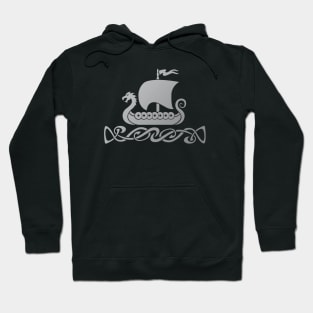 Dragon Boat - Silver Grey Hoodie